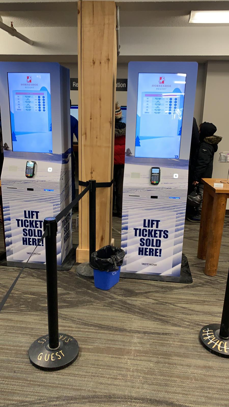 Horseshoe Rolls Out Selfserve Kiosks For Mountain Biking! Botrow Technologies